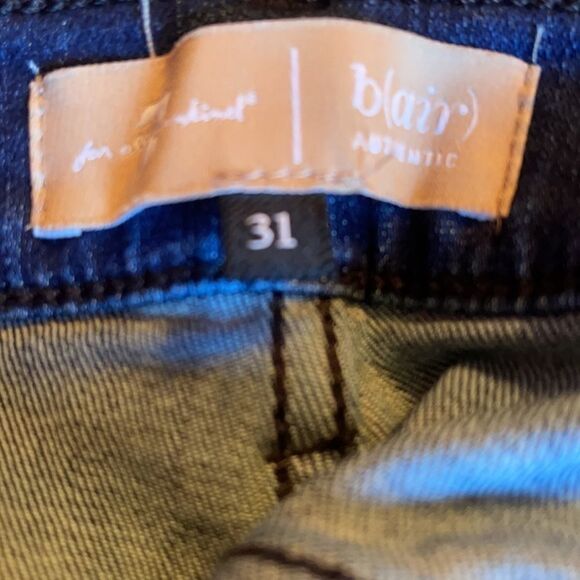 7 for all Mankind b(air) skinny jeans with double velvet stripes in chance. - Picture 5 of 10